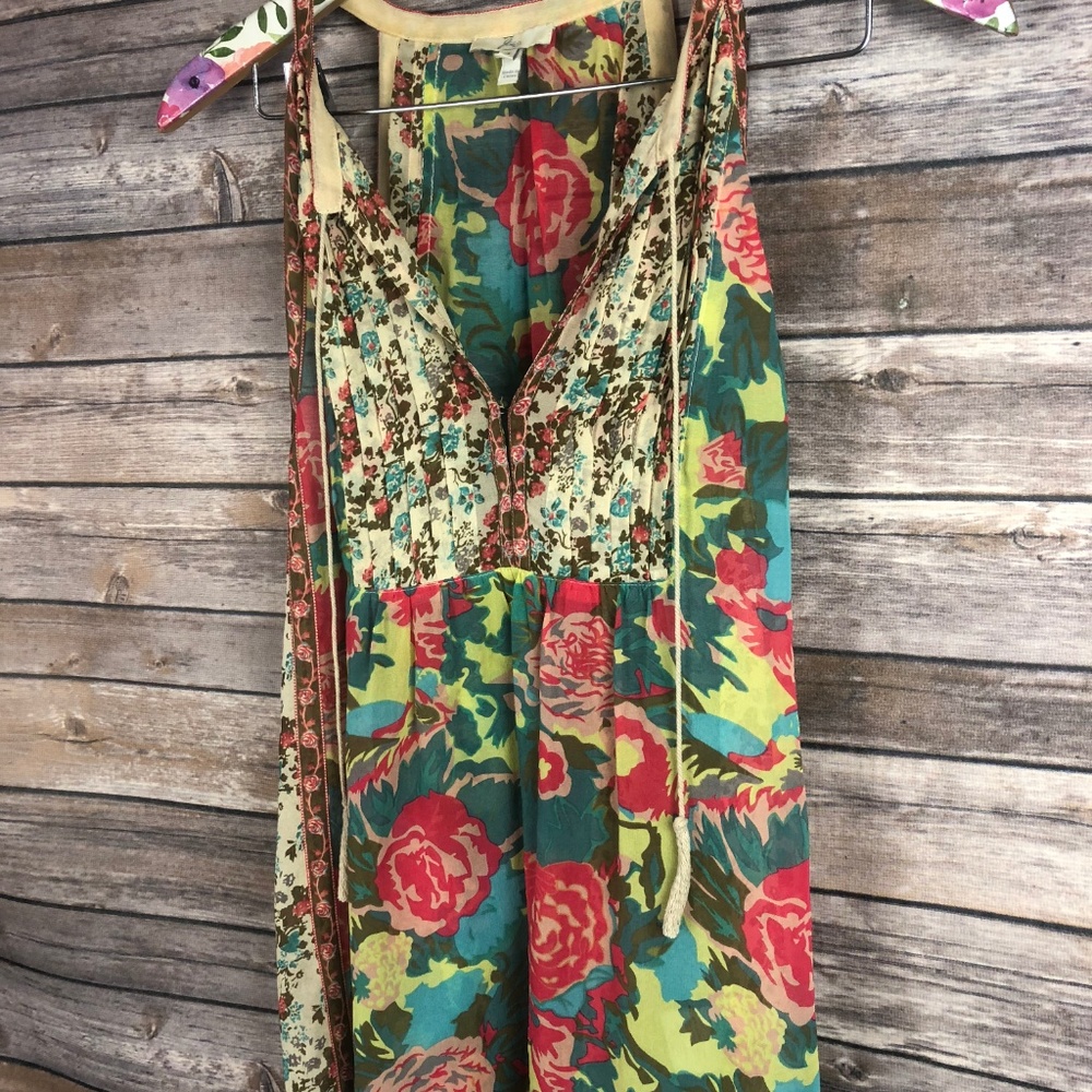 *SOLD* Joie Size Medium Shara Top Floral Pink iG13 - Picture 7 of 8